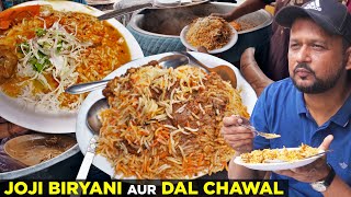 Joji Khatri Biryani &amp; Delhi Dal Chawal in Karachi | Best Pakistani Street Food | Karhai Pakora