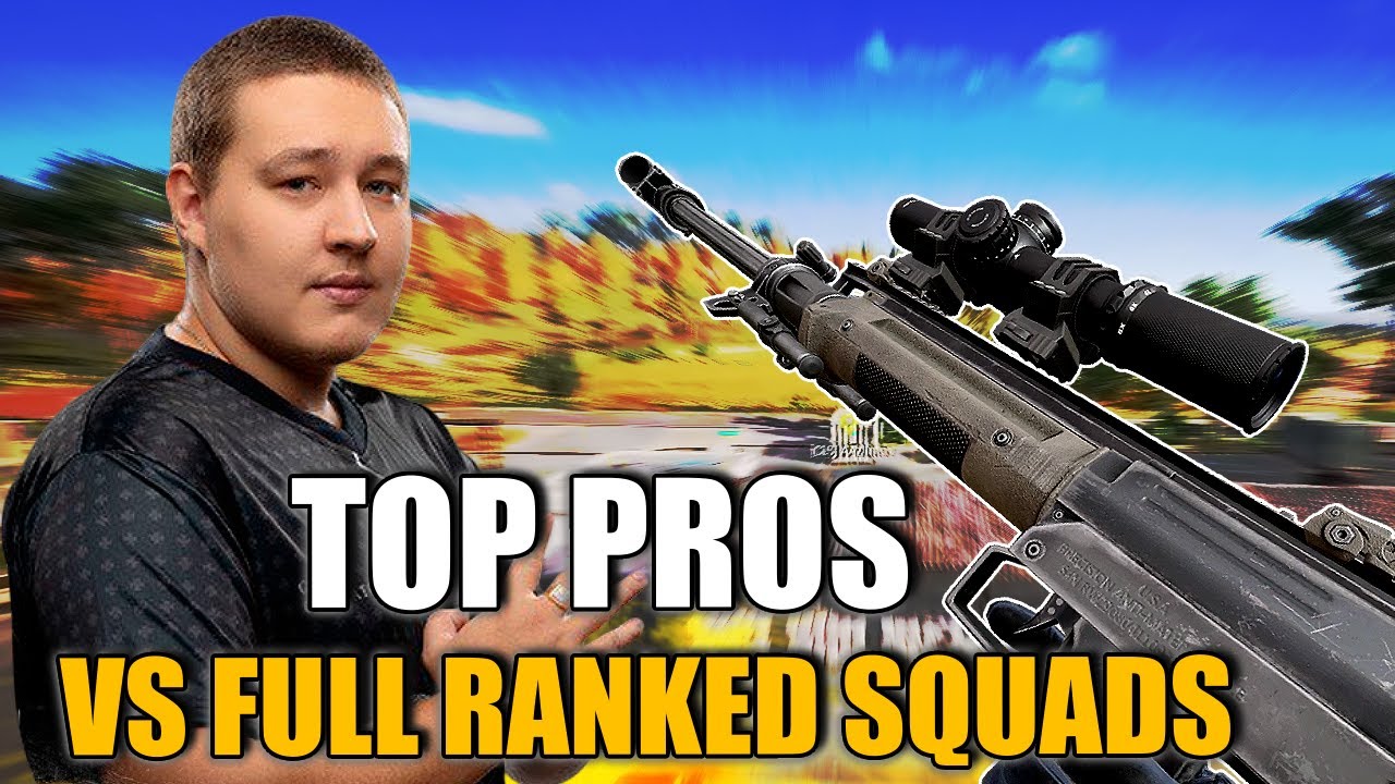 Lev4nte + CIS Pros vs Full Ranked Squads While Playing with Perfect Teamwork in PUBG