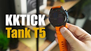 видео: KKTICK TANK T5 Умные часы, которые вам могут понравиться! картинка: KKTICK TANK T5 Умные часы, которые вам могут понравиться!