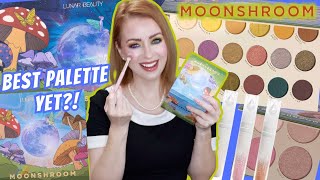NEW Lunar Beauty Moonshroom Collection Review | Full Demo + 2 Looks