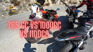 Daytona 765 vs S1000RR vs RSV4