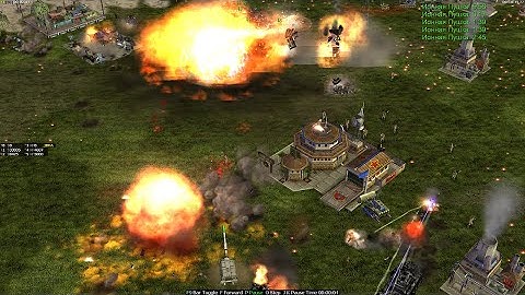 C&C Generals Zero Hour: Reborn The Last Stand v5 USA vs China