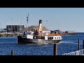 Dampskibet S/S Skjelskør ankommer til Hundested Havn I forbindelse med TimeWinder 17-05-2024