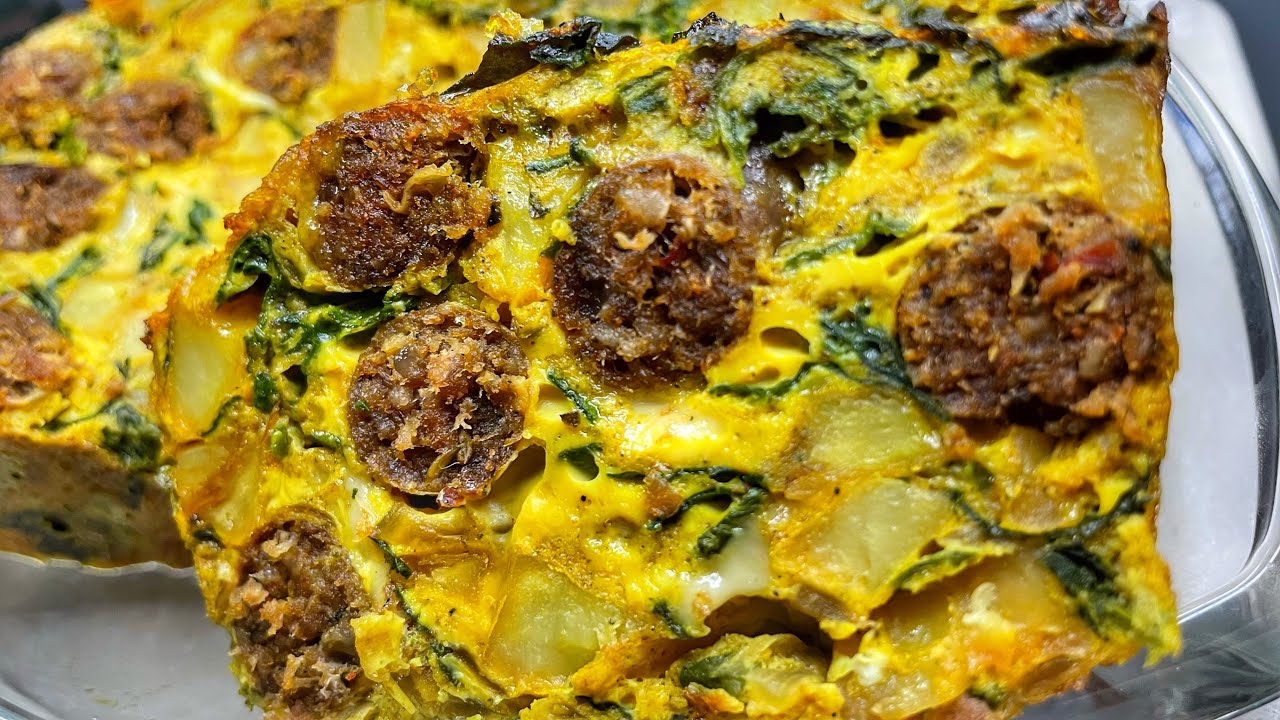 Tajin merguez المطبخ التونسي : طاجين مرقاز و سبناخ بنة عالمية تستحق التجربة