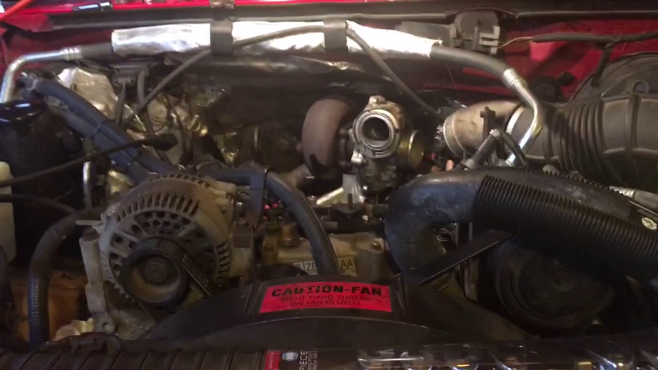 1996 7.3 turbo removal