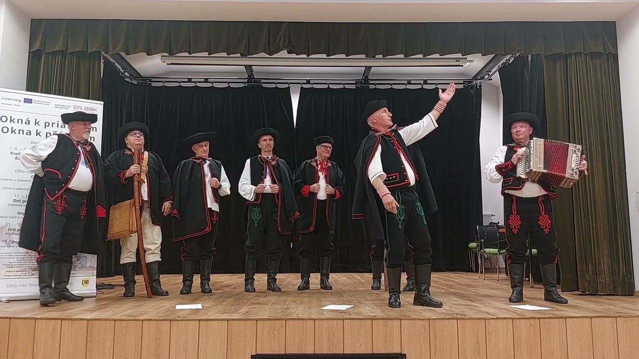 Oravskí Richtári na Dňoch priateľstva vo Velké Polomi 17 5 2025 (celé vystúpenie)