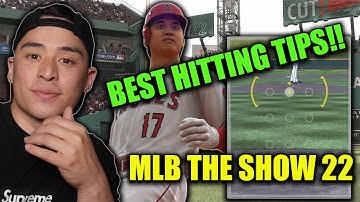 BEST HITTING TIPS FROM TOP PLAYER IN THE WORLD! MLB The Show 22 (Tutorial)