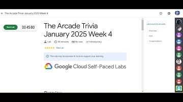 The Arcade Trivia January 2025 Week 4 || Lab Solution || Qwiklabs Arcade 2025