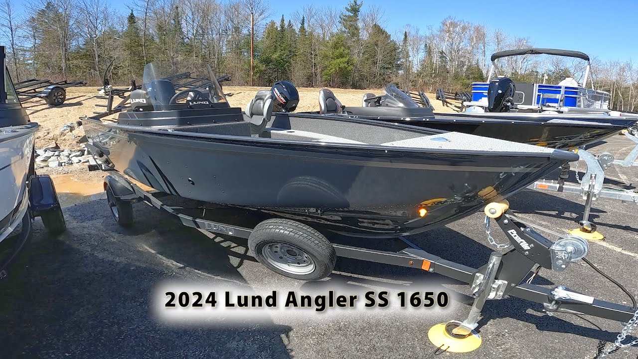 The 2024 Lund Angler SS 1650 - Small Enough to Fish Small Water but Big ...