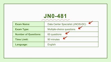 JN0-481 Practice Exam | Data Center, Specialist (JNCIS-DC) Exam Prep