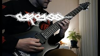 Carcass - Thrasher&#39;s Abbatoir (guitar cover w/ solo)