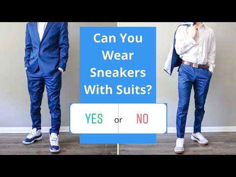 Can You Wear Sneakers With Suits? My Instagram Poll Results Are Shocking! | Fashion Tip Friday Ep 2