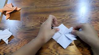 Origami Jumping Frog | Kids Craft #origami #craft #kidsactivities #homeschooling
