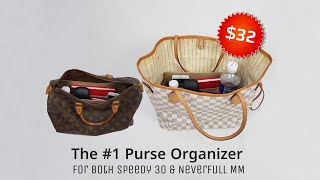 Bag and Purse Organizer with Chamber Style for Louis Vuitton Speedy Models