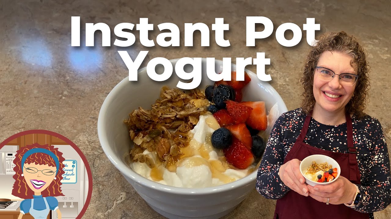 Instant Pot Greek Yogurt Recipe {Cold Start}