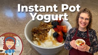 How to make Instant Pot Yogurt | Cold Start Yogurt