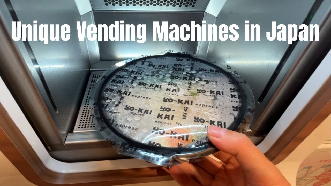 ⁣10 Unique Vending Machines in Japan | Latest Ramen Vending Machine