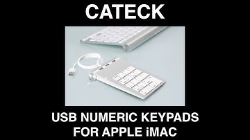 Cateck USB Numeric Keypads for iMac/MacBook