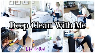 Extreme Deep Clean With Me | Spring Cleaning Motivation | Cleaning Routine