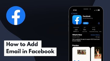 How to Add Email in Facebook (Full Guide)