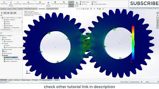 SPUR GEAR SIMULATOIN IN SOLIDWORKS EXPLAINED FOR BEGINNERS