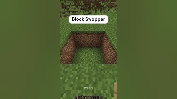 Minecraft Block Swapper Tutorial #minecraft #minecrafttutorial