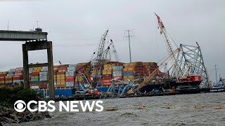 Maryland Gov. Moore gives update on Baltimore bridge demolition | full video