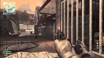 MW3: All or Nothing on Hardhat Amazing knife streak