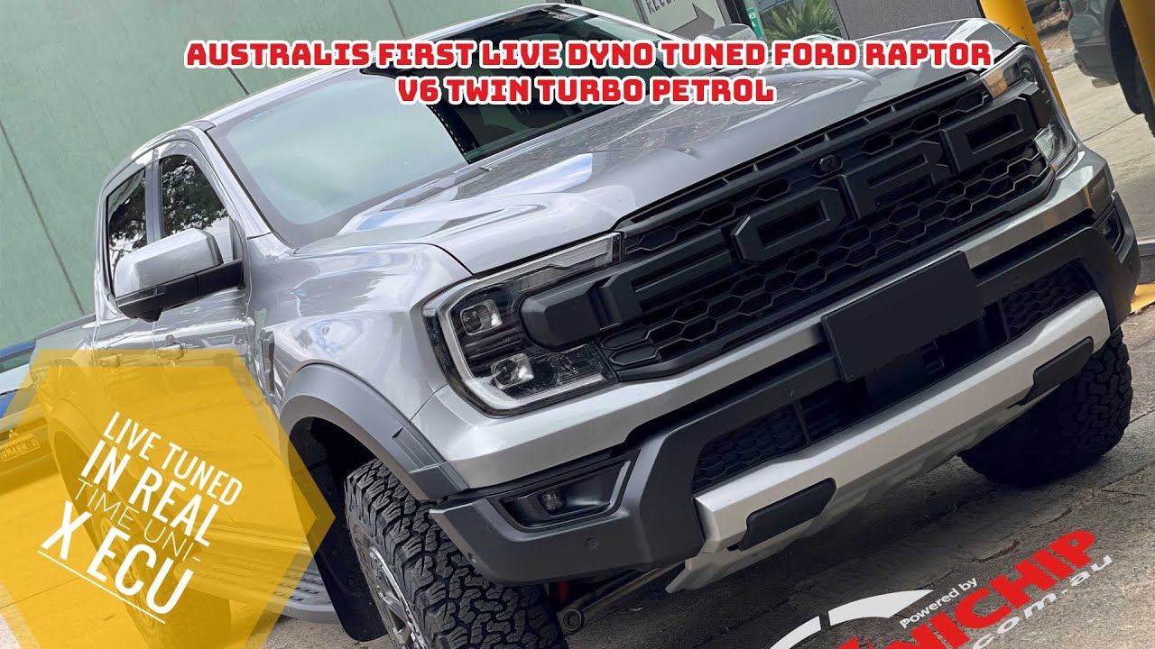 2023 Ford Ranger RAPTOR T9 tuned with RaceChip, Dyno, Sound