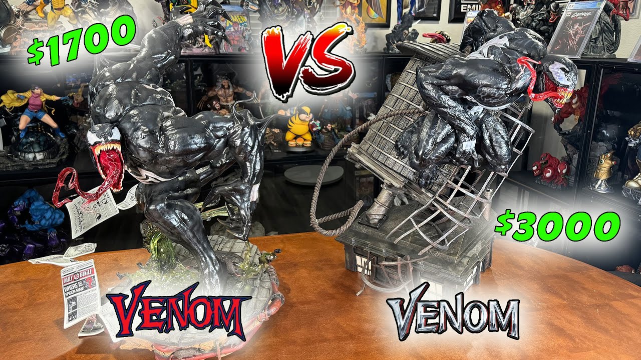 CUSTOM VENOM STATUES!  $1700 Vs $3000 Hand Painted! Xtrumble