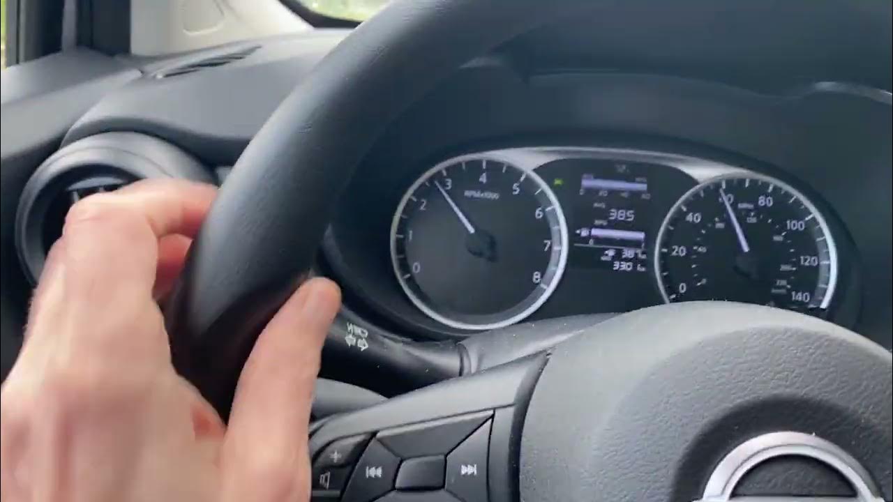 2023 Nissan Versa Yellow Flashing Light In Speedometer and Steering
