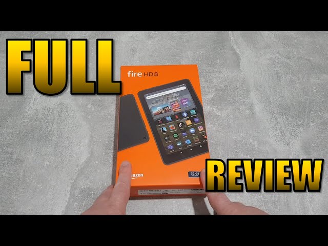 Amazon Fire tablet HD 8 2022 Full Review