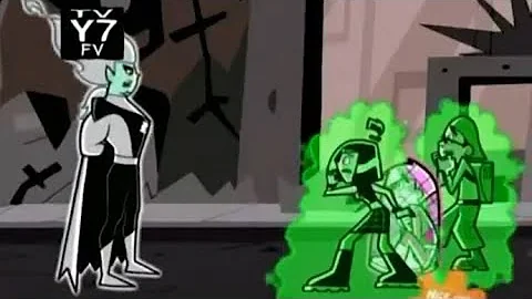 Danny Phantom meets Dark Danny (Dan Phantom)