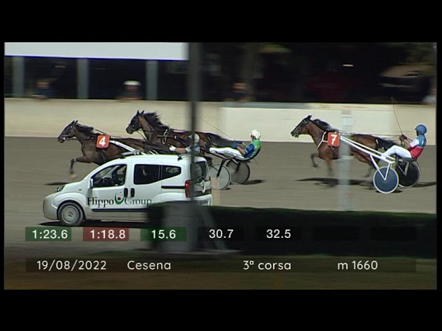 2022 08 19 | Corsa 3 | Metri 1660 | Premio Glauco Sapignoli
