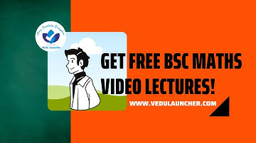 Vedulauncher free BSc Video Lecture Course new syllabus for RTMNU students Nagpur
