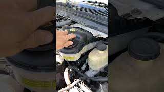 Ford 6.0l Powerstroke diesel, check your coolant and check it often