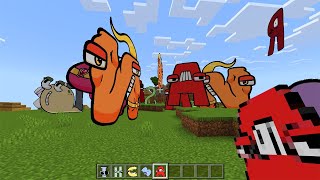 Alphabet Lore Nextbots Addon in Minecraft PE