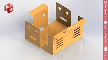 [hoccokhi] Hướng dẫn thiết kế kim loại tấm | sheet metal part in Inventor -1