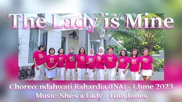 THE LADY IS MINE - line dance