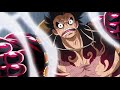Luffy GEAR 4TH TRANSFORMATION IN ANIME - One Piece Episode 726