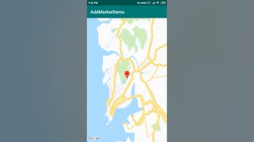 How to Add Marker On Google Map in Android Studio | AddMarker | Android Coding