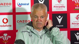 Press conference with Wales head coach Warren Gatland ahead of World Cup