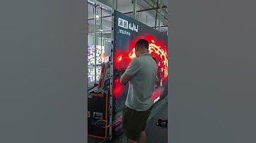 Do you want this led display to watch anime?#ledvideowall #ledscreen #ledsign #anime #demonslayer