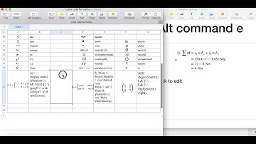 How to insert and edit equations in Pages, Numbers and Keynote