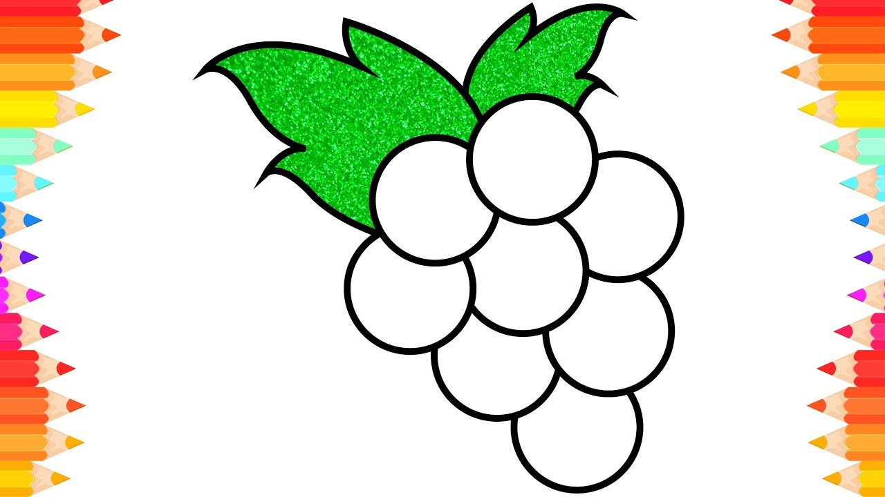 How To Draw Grapes - Amountaffect17