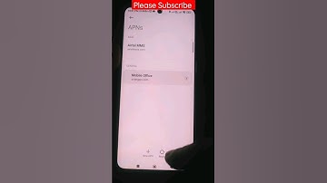 how to reset APN (access point name) of your service provider 📲#youtubeshorts #apn