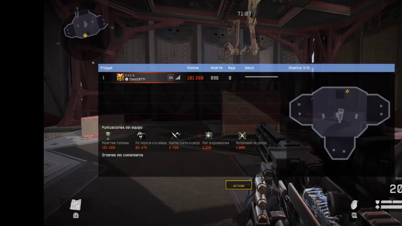 Solo sin morir hasta la Mantis Pripyat Normal