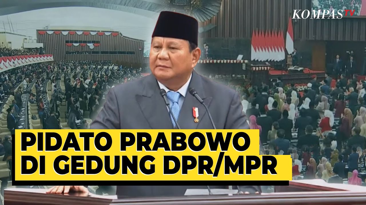 Pidato Presiden Prabowo di DPR: Ancam Jenderal Bekingi Tambang Ilegal hingga Hapus Tantiem - PARASOT
