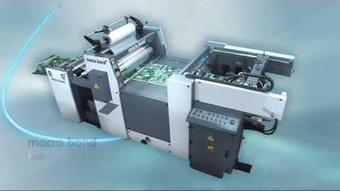 fully automatic thermal laminating machine || JA VIDEO