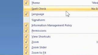 How to customize the status bar in a presentation screenshot 2